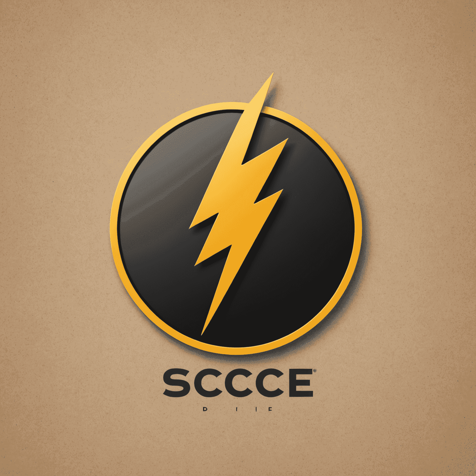 Sce_com logo - A modern, sleek design featuring a lightning bolt icon integrated with the company name