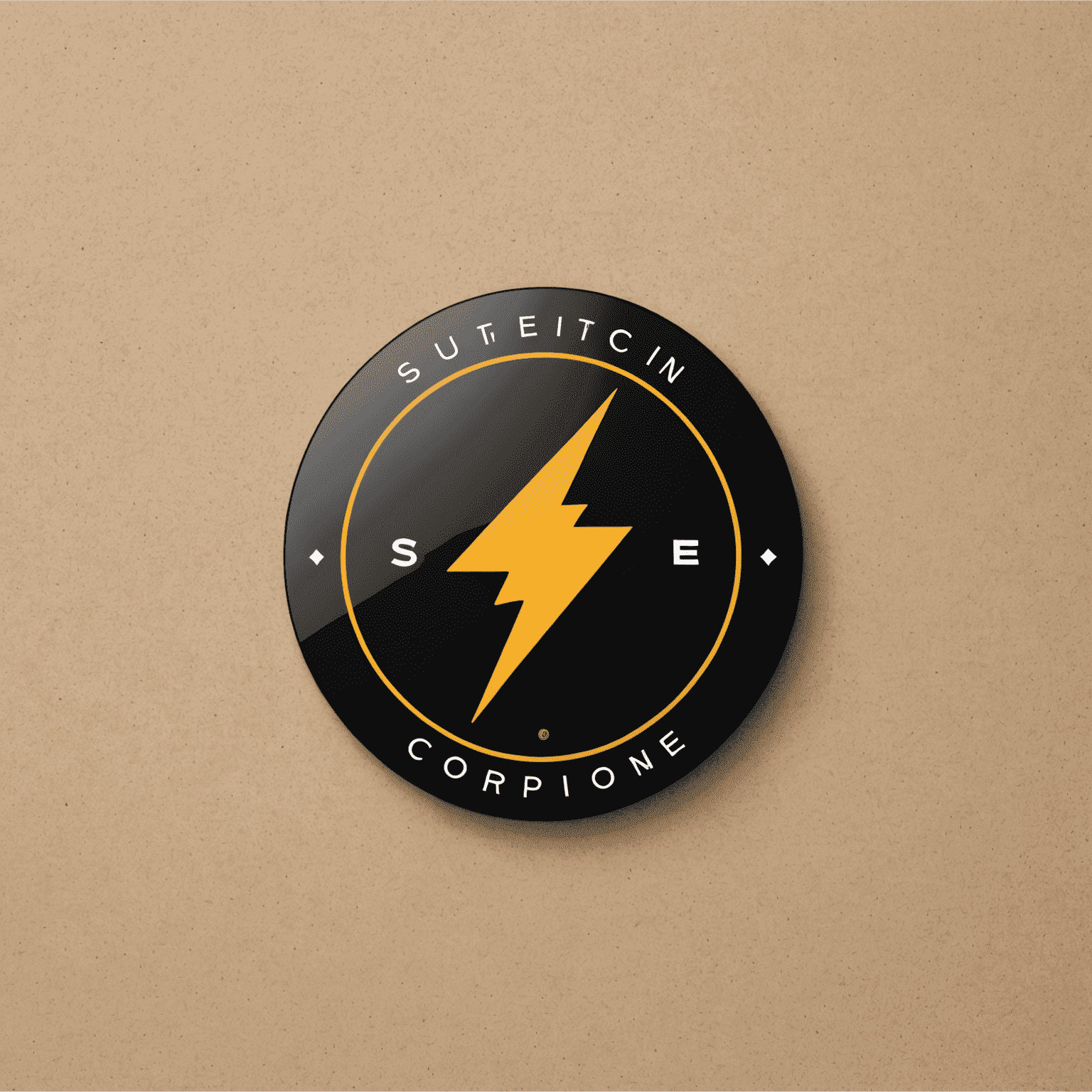 Sce_com logo - A modern, sleek design featuring a lightning bolt icon integrated with the company name
