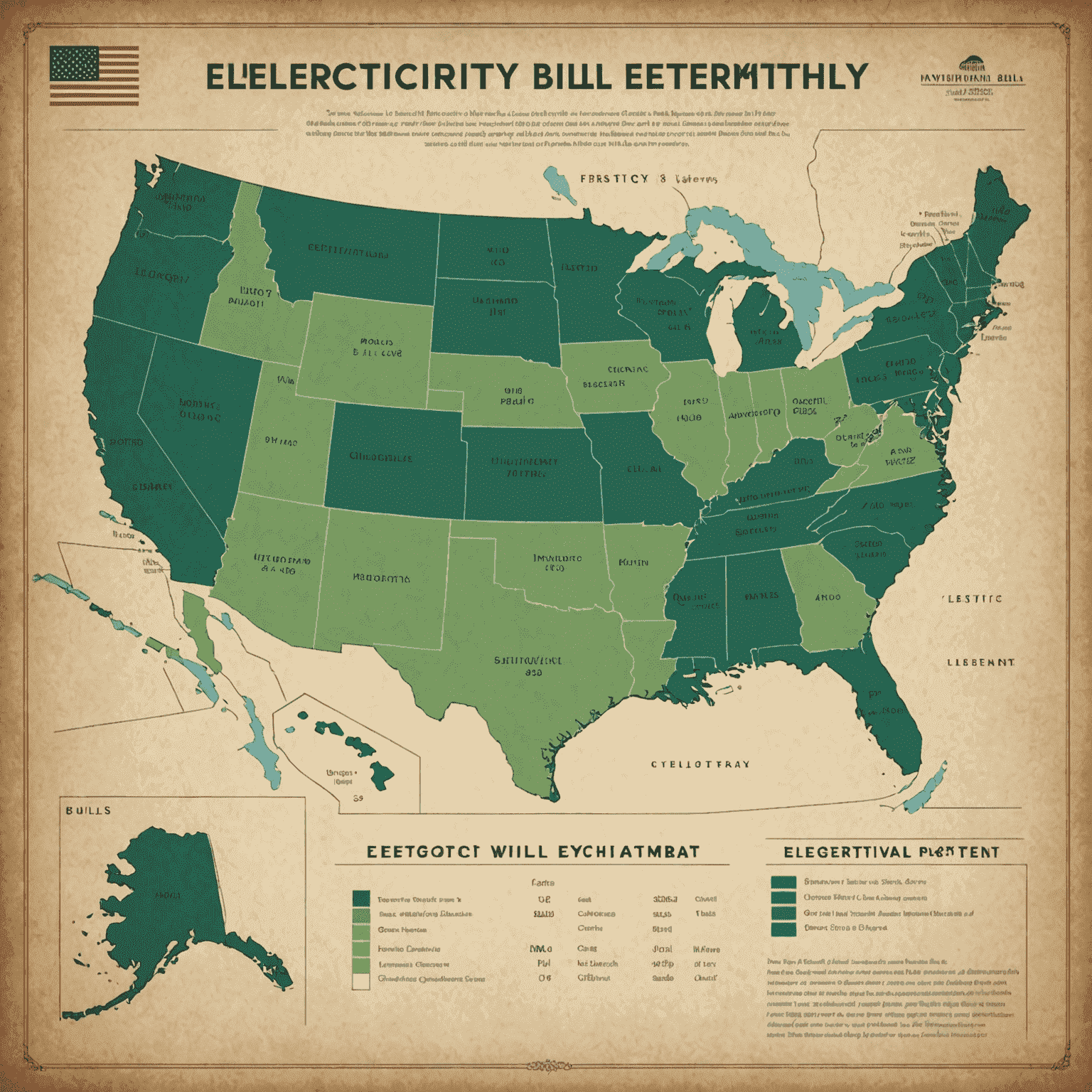 A map of the United States highlighting the nationwide coverage of our electricity bill payment service