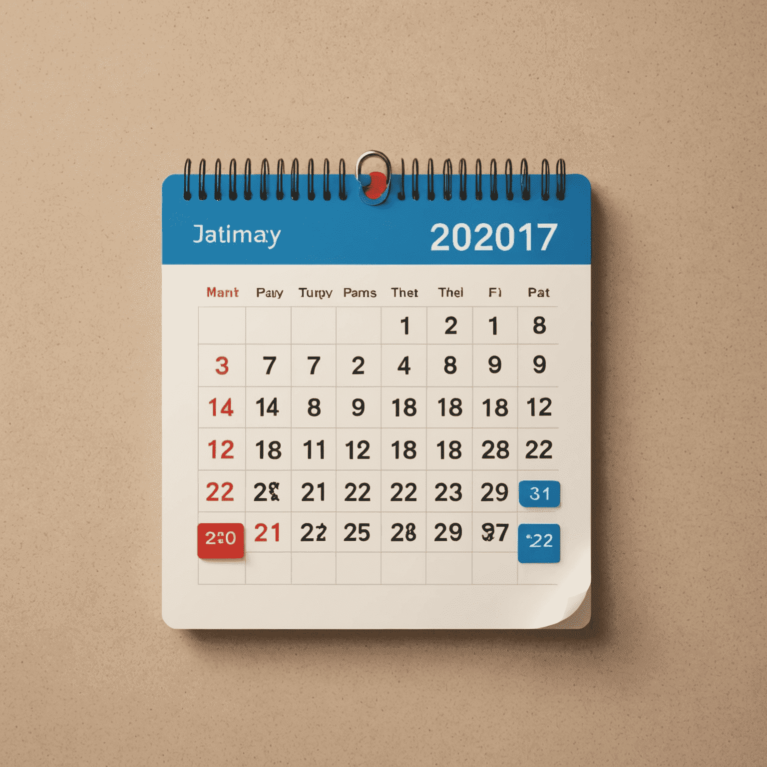 An illustration showing a calendar with recurring payment symbols, representing automatic bill payments